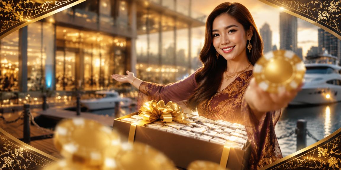 Suasana hiburan kasino wau88 di Kuala Lumpur dengan motif batik Malaysia yang kaya warna